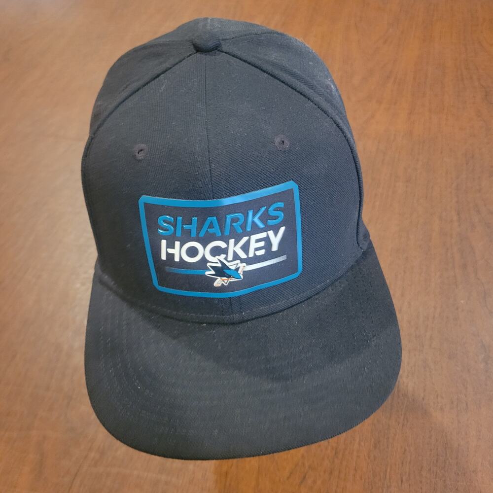 Fanatics Men's San Jose Sharks Authentic Pro Prime Snapback Cap Hat